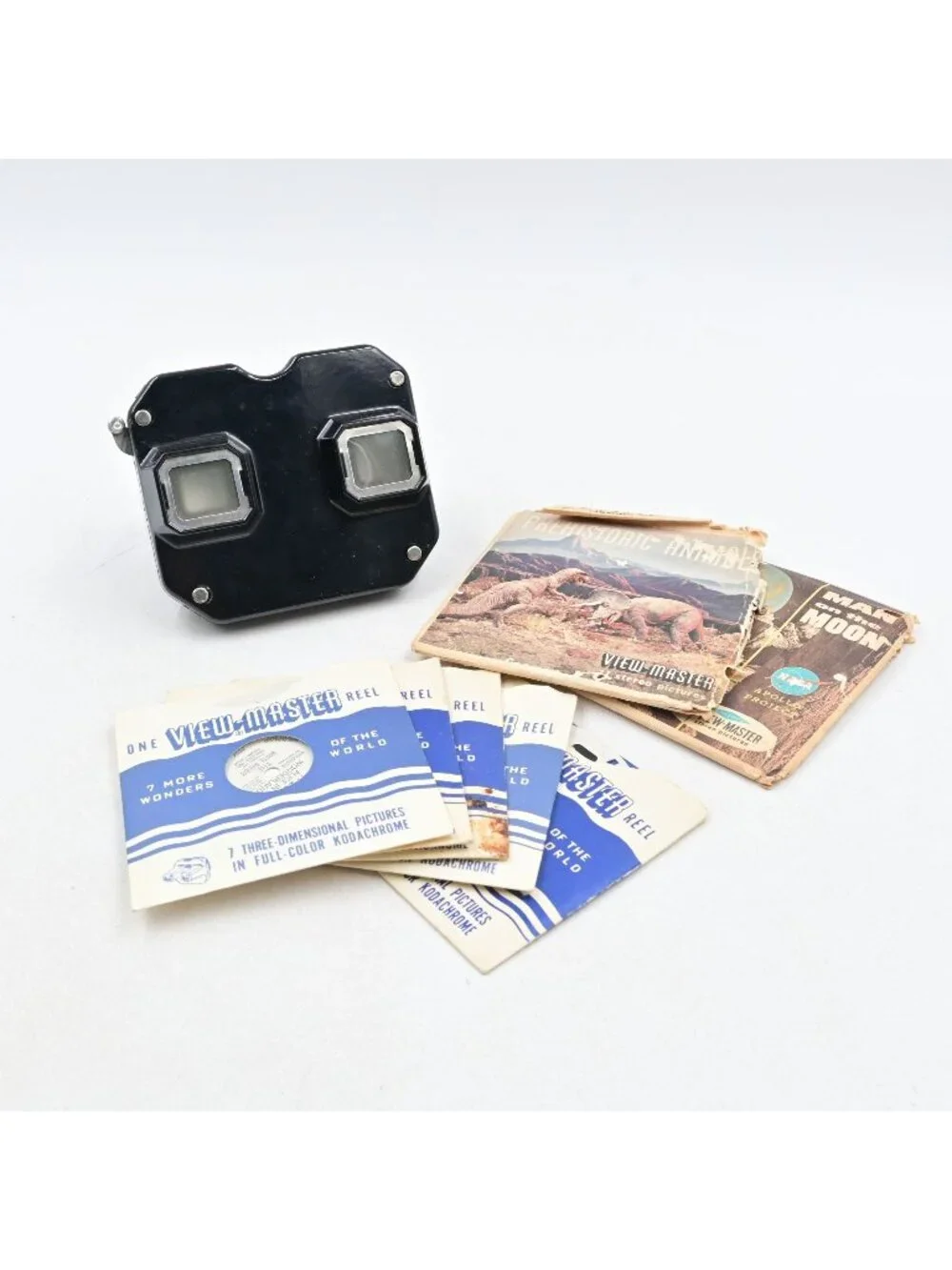 Sawyers Bakelite View-Master Stereoscope Vintage 1950's  W/ Reels